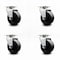 Service Caster 4 Inch Glass Filled Nylon Wheel Swivel Caster Set with Roller Bearings SCC SCC-20S420-GFNR-4 - alternate 1